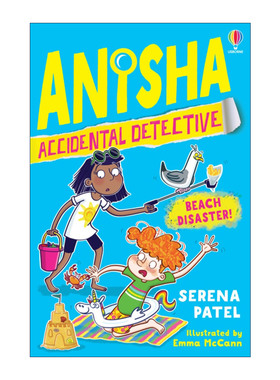 英文原版 Anisha Accidental Detective Beach Disaster 意外的侦探阿妮莎 沙滩灾难 章节桥梁书 英文版 进口英语原版书籍