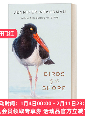 岸边的鸟类 英文原版 Birds By the Shore 观察大西洋海岸的自然生活 自然科普 Jennifer Ackerman 英文版 进口英语原版书籍