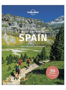 英文原版 Lonely Planet Best Day Walks Spain 西班牙一日游徒步路线精选60条 孤独星球旅行指南 英文版 进口英语原版书籍