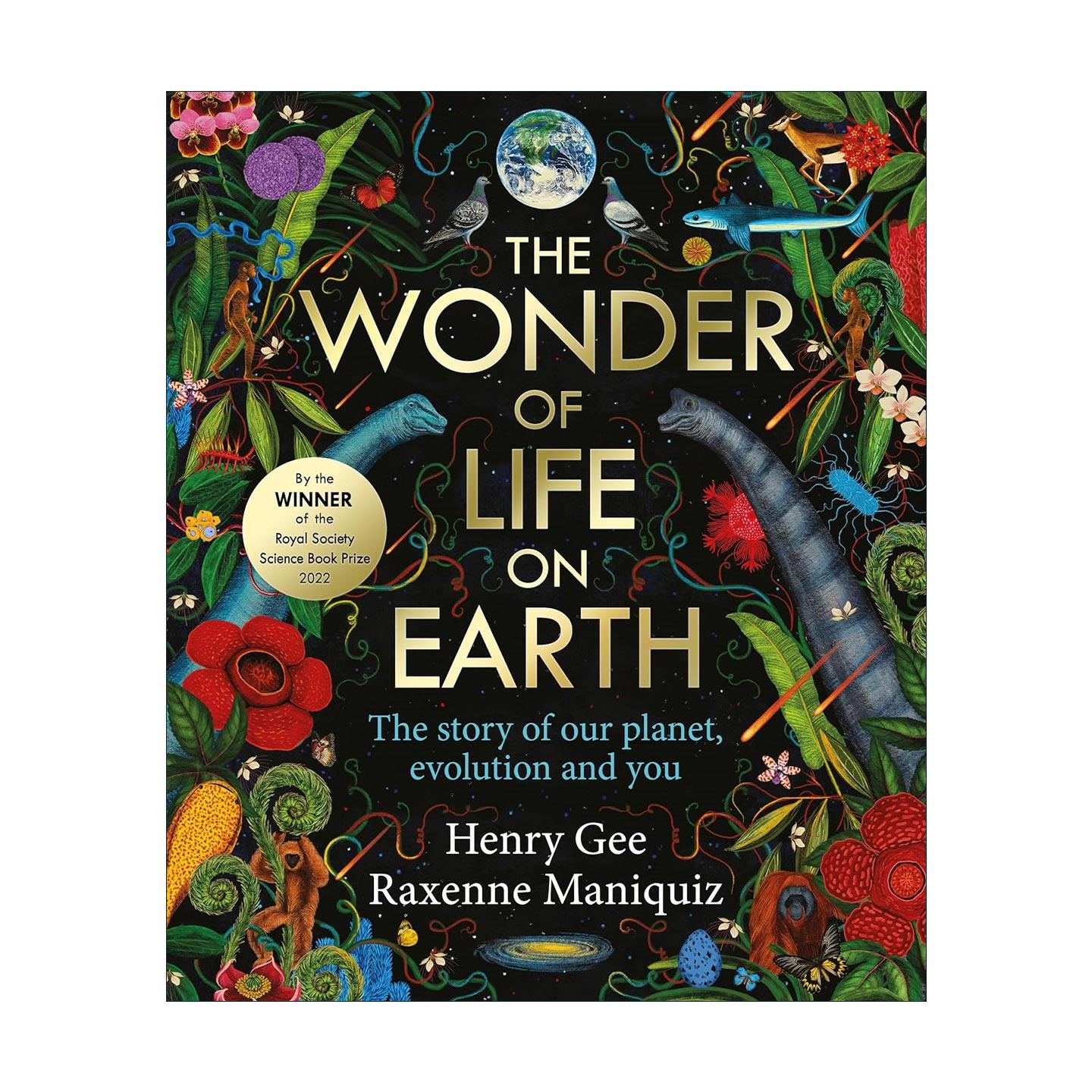 英文原版 The Wonder of Life on Earth 地球生命简史 46亿年的奇迹之旅 儿童科普百科读物精装 少儿彩绘版 进口英语原版书籍