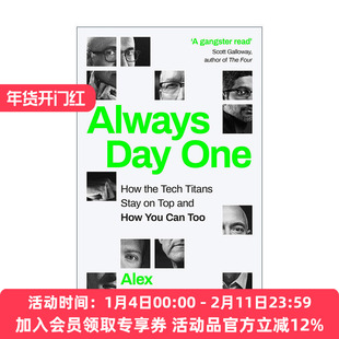英文原版 Always Day One 永远都是第一天 五大科技巨擘如何因应变局不断创新 英文版 进口英语原版书籍