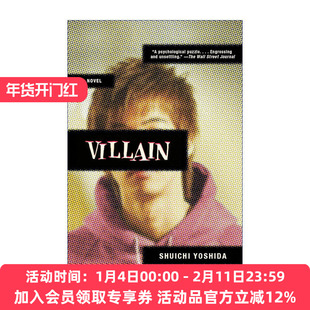 恶人 英文原版 Villain Vintage Crime Black Lizard Shuichi Yoshida吉田修一 英文版 进口英语原版书籍