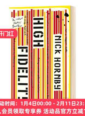 英文原版小说 High Fidelity 失恋排行榜 Nick Hornby 英文版 进口英语原版书籍