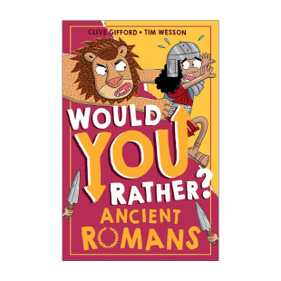英文原版 Would You Rather Ancient Romans你怎么选 古罗马时代知识科普 7-10岁儿童插画趣味历史科普书 英文版 进口英语原版书籍