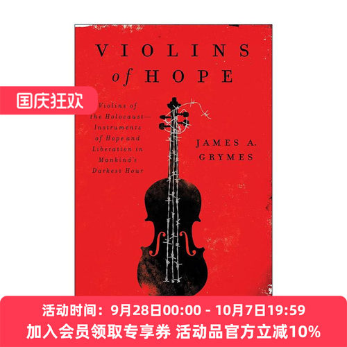 英文原版 Violins of Hope 希望的小提琴 人类黑暗时刻的希望和解放的乐器 美国国家犹太图书奖 英文版 进口英语原版书籍