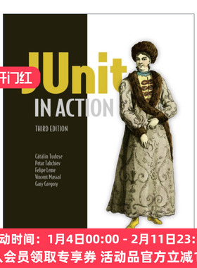 实战 英文原版 JUnit in Action  Third Edition 编程入门系列 英文版 进口英语原版书籍