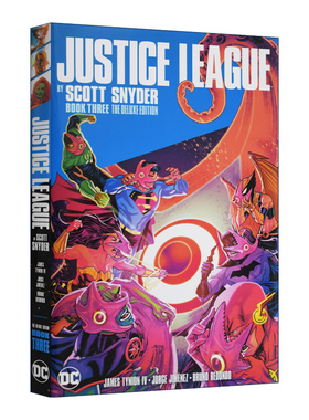 英文原版 Justice League by Scott Snyder Deluxe Edition Book Three 2018正义联盟精装收藏版3 DC漫画 精装 英文版 进口英语原