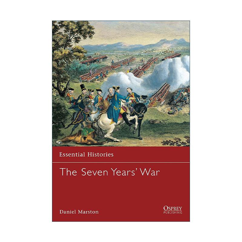 英文原版 The Seven Years' War 欧洲七年战争 全彩插画战争历史系列 英文版 进口英语原版书籍
