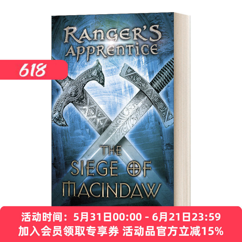 英文原版 Ranger's Apprentice 6 The Siege of Macindaw 皇家骑士6 麦金道的围攻 英文版 进口英语原版书籍