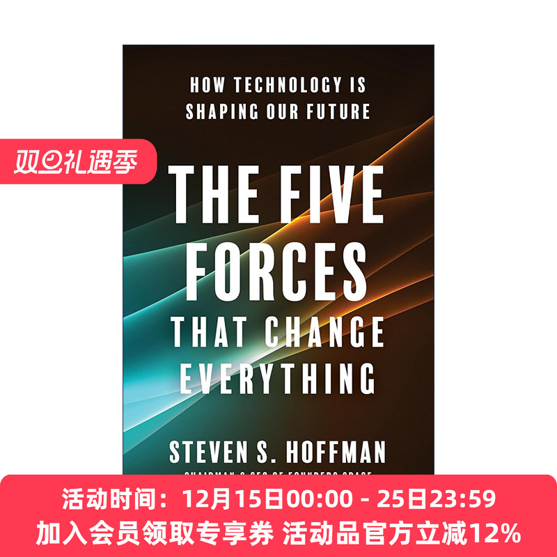 英文原版 The Five Forces That Change Everything 原动力 改变未来世界的5大核心力量 让大象飞作者史蒂文·霍夫曼 精装 英文版