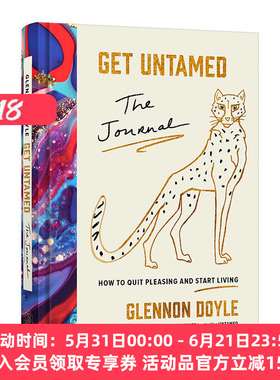 放肆 英文原版 Get Untamed: The Journal 日记方式交互式指南 精装 英文版 进口英语原版书籍