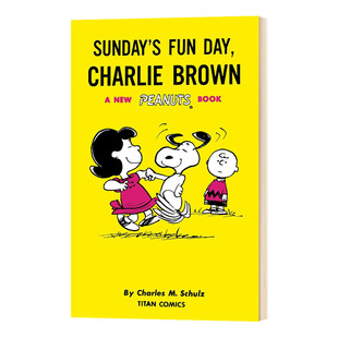 华研原版 英文原版 Peanuts Sunday's Fun Day, Charlie Brown 史努比经典漫画 英文版 进口英语书籍