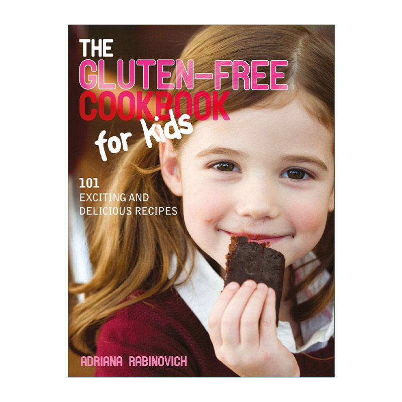 英文原版 The Gluten-free Cookbook for Kids 无麸质儿童食谱 英文版 进口英语原版书籍
