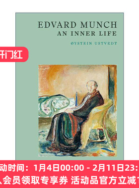 英文原版 Edvard Munch An Inner Life 爱德华蒙克 艺术家传记 英文版 进口英语原版书籍