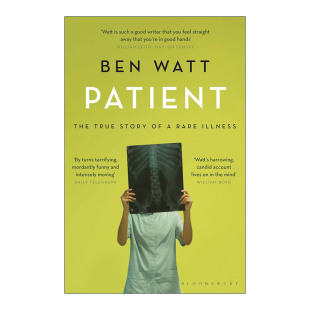 关于我对抗罕见疾病 故事 进口英语原版 Patient 书籍 英文版 病患 Watt 英文原版 Ben