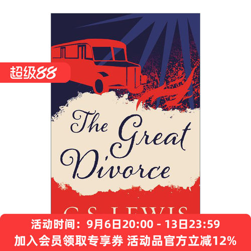 天渊之别  英文原版 The Great Divorce CS刘易斯 英文版 进口英语原版书籍