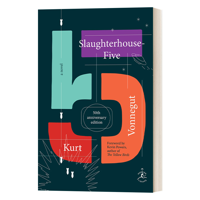 英文原版 Slaughterhouse-Five第五屠宰场兰登书屋现代图书馆百佳小说精装 Kurt Vonnegut冯内古特英文版进口英语原版书籍