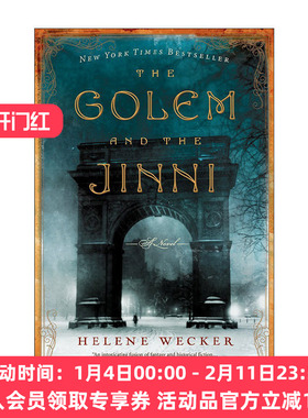 英文原版 The Golem and the Jinni 魔像与精灵 奇幻小说 入围世界奇幻奖 英文版 进口英语原版书籍