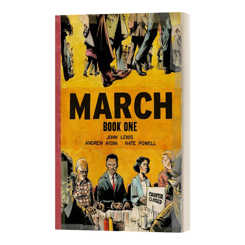 英文原版 March: Book 1 向华盛顿进军1 图像小说 英文版 进口英语原版书籍