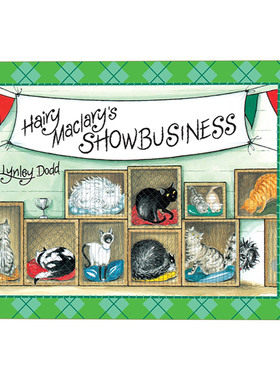 毛毛狗与猫咪选美大赛 英文原版 Hairy Maclary's Showbusiness 新西兰作家Lynley Dodd经典儿童绘本 英文版 进口英语原版书籍