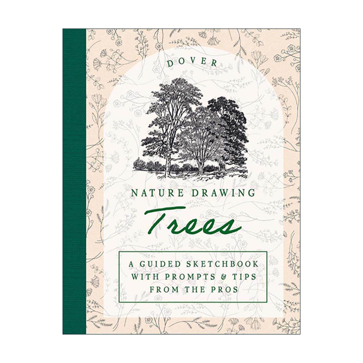 英文原版 Nature Drawing Trees 自然绘画指南 树木 插图专业技巧与建议 素描速写本 英文版 进口英语原版书籍