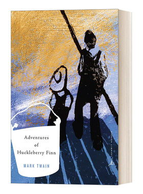 英文原版 The Adventures of Huckleberry Finn 哈克贝里 芬历险记 兰登书屋现代图书馆经典系列 Mark Twain 英文版 进口英语书籍