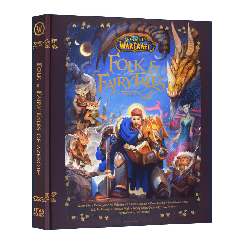 魔兽世界 英文原版 World of Warcraft Folk & Fairy Tales Azeroth 艾泽拉斯童话故事传说 英文版 进口英语原版书籍