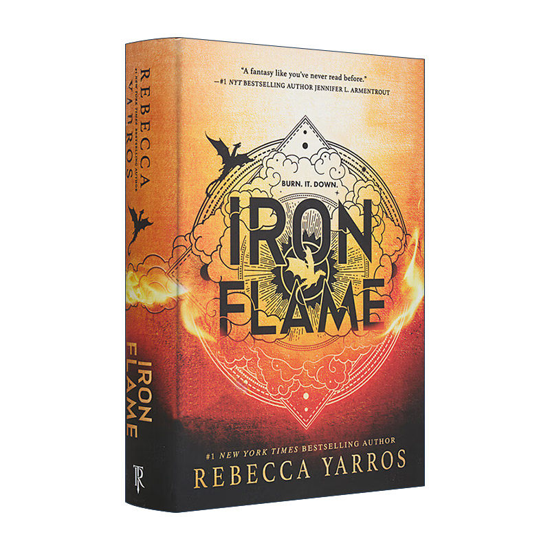 龙骑士战争学院2 限量版 英文原版 Iron Flame 铁焰 精装 英文版 进口英语原版书籍