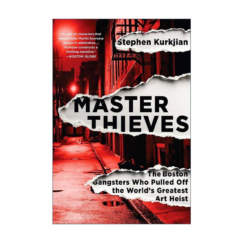 英文原版 Master Thieves 盗贼大师 波士顿黑帮的艺术品盗窃案 英文版 进口英语原版书籍