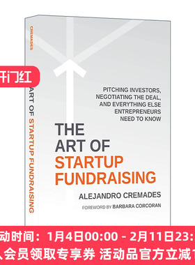 英文原版 The Art of Startup Fundraising 创业融资的艺术 向投资者推介 谈判交易以及创业者所需了解的一切 进口英语原版书籍