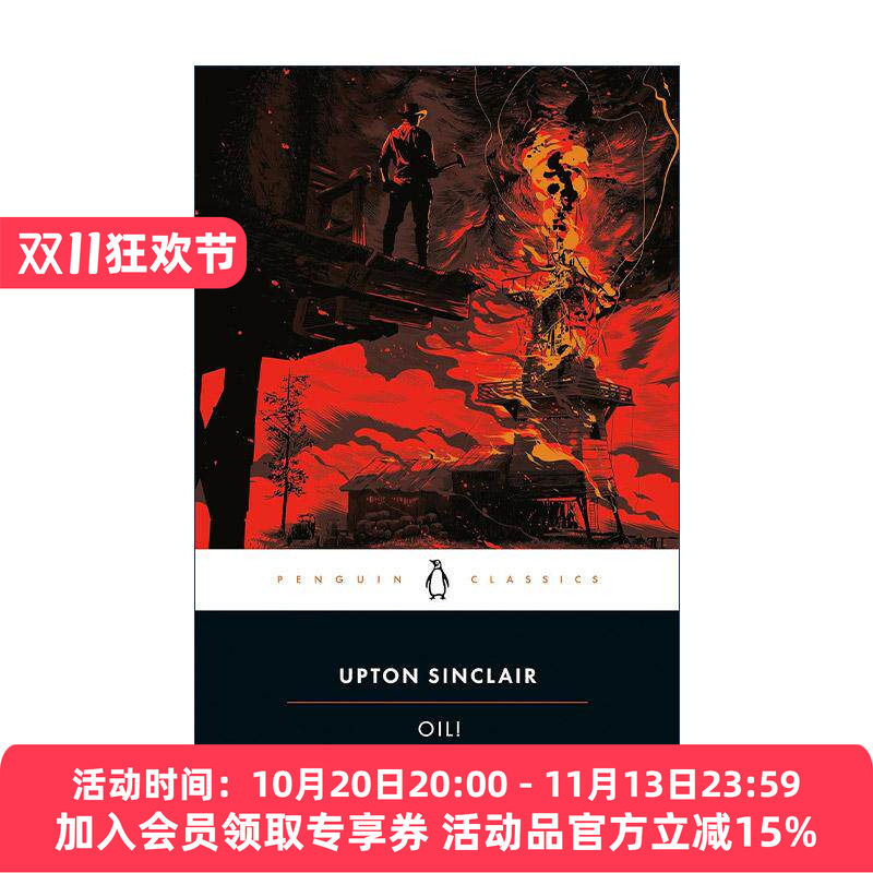 英文原版 Oil! 石油 厄普顿·辛克莱 企鹅黑经典 保罗托马斯安德森电影血色将至原著 英文版 进口英语原版书籍