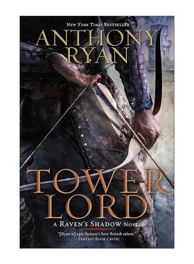 英文原版 Tower Lord Raven's Shadow 02 渡鸦之影2 北塔之主 奇幻小说 安东尼·雷恩 英文版 进口英语原版书籍