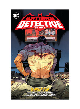 蝙蝠侠 侦探漫画 卷三 英文原版 Batman Detective Comics Vol.3 Arkham Rising 阿卡姆崛起 DC漫画 英文版 进口英语原版书籍