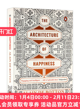英文原版 The Architecture of Happiness 幸福的建筑艺术 阿兰德波顿 建筑哲学 Alain de Botton 英文版 进口英语原版书籍