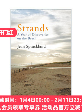 英文原版 Strands 一年海滩观察 Jean Sprackland  海滩上的漫步与思考 英文版 进口英语原版书籍