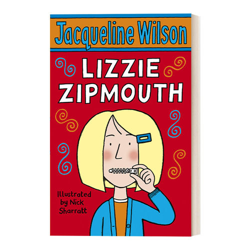 英文原版 Lizzie Zipmouth 不愿说话的丽兹 杰奎琳·威尔逊儿童故事书 英文版 进口英语原版书籍