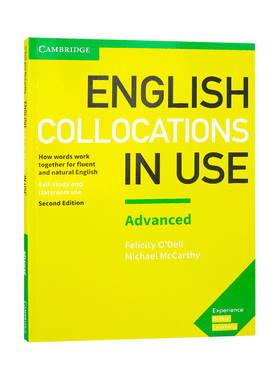 剑桥高级英语搭配 第二版 英文原版 English Collocations in Use Advanced 英语词汇学习自学工具书 英文版进口原版书籍 配答案