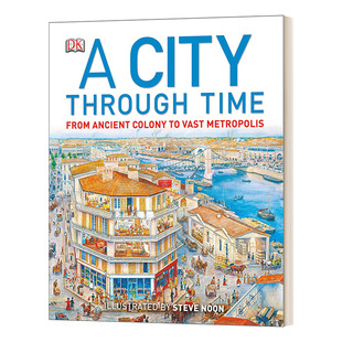 英文版 书籍 City 穿越时空 城市 Time Through 进口英语原版 华研原版 精装 英文原版
