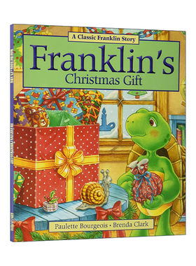 英文原版 Franklin's Christmas Gift 小乌龟富兰克林 富兰克林的圣诞礼物 英文版 进口英语原版书籍