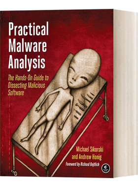 恶意代码分析实战 英文原版 Practical Malware Analysis 计算机 豆瓣高分推荐 Michael Sikorski 英文版 进口英语原版书籍