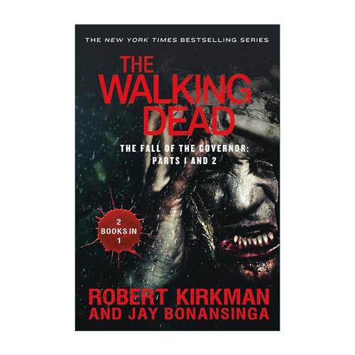 英文原版 The Walking Dead The Fall of the Governor Parts 1 and 2 尸走肉 州长的衰落2合1 影视小说 英文版 进口英语原版书籍