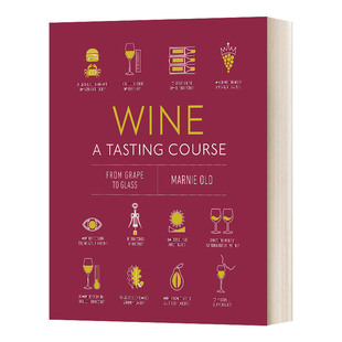 英文版 书籍 Tasting 葡萄酒爱好者 终极课程 DK葡萄酒艺术指南 Course 进口英语原版 英文原版 精装 Wine
