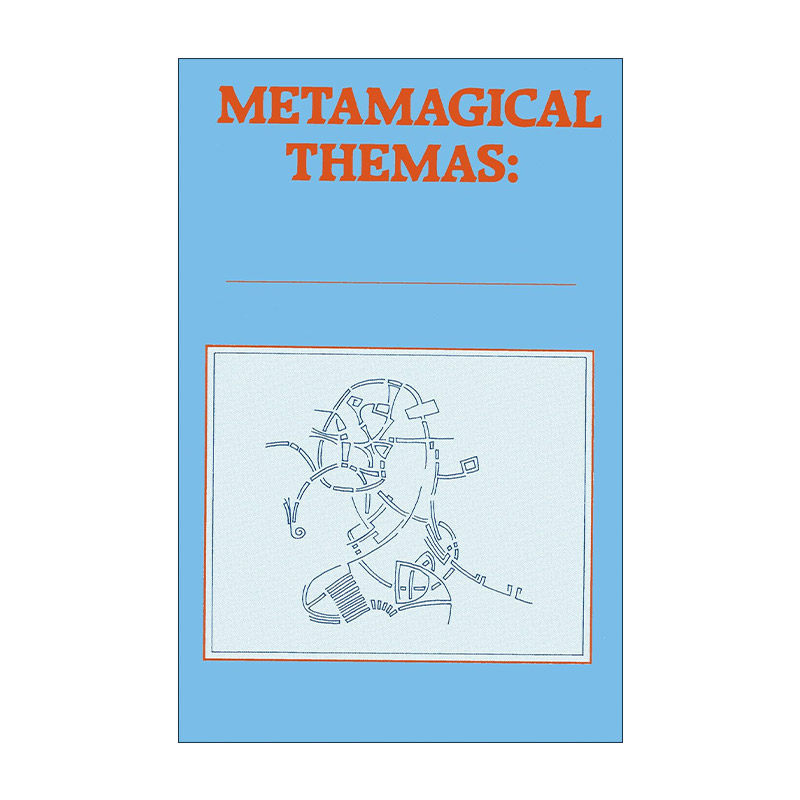 英文原版 Metamagical Themas 文字游戏 人们感知和思考的方式 侯世达 英文版 进口英语原版书籍