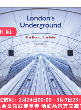 英文原版 London's Underground 地下伦敦修订版 地铁的故事 地铁车站 隧道和列车摄影集精装 英文版 进口英语原版书籍