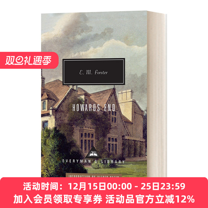 英文原版 Howards End 霍华德庄园 E.M.福斯特 Everyman精装版 英文版 进口英语原版书籍