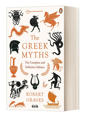 古希腊神话英雄传 英文原版 The Greek Myths The Complete and Definitive Edition 完整版带注释 英文版 进口英语原版书籍