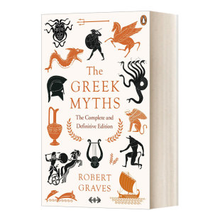 Greek 古希腊神话英雄传 进口英语原版 英文版 Complete 英文原版 完整版 Definitive Myths and Edition 带注释 书籍 The