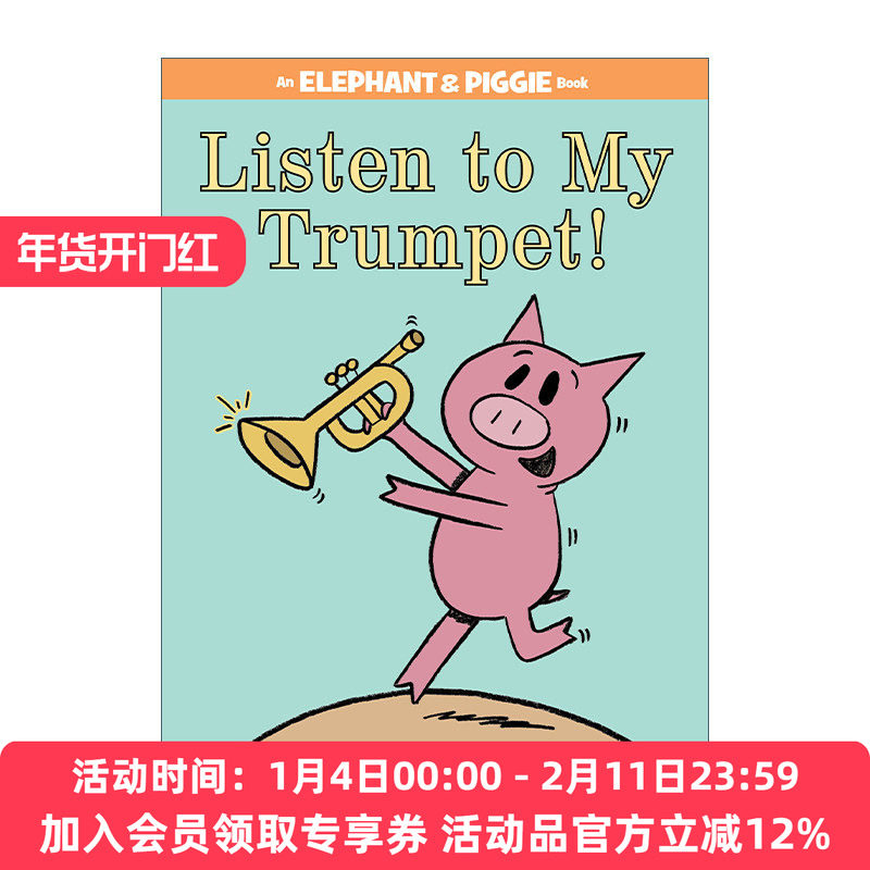 听我的小喇叭 英文原版 Listen to My Trumpet 英文版 进口英语原版书籍
