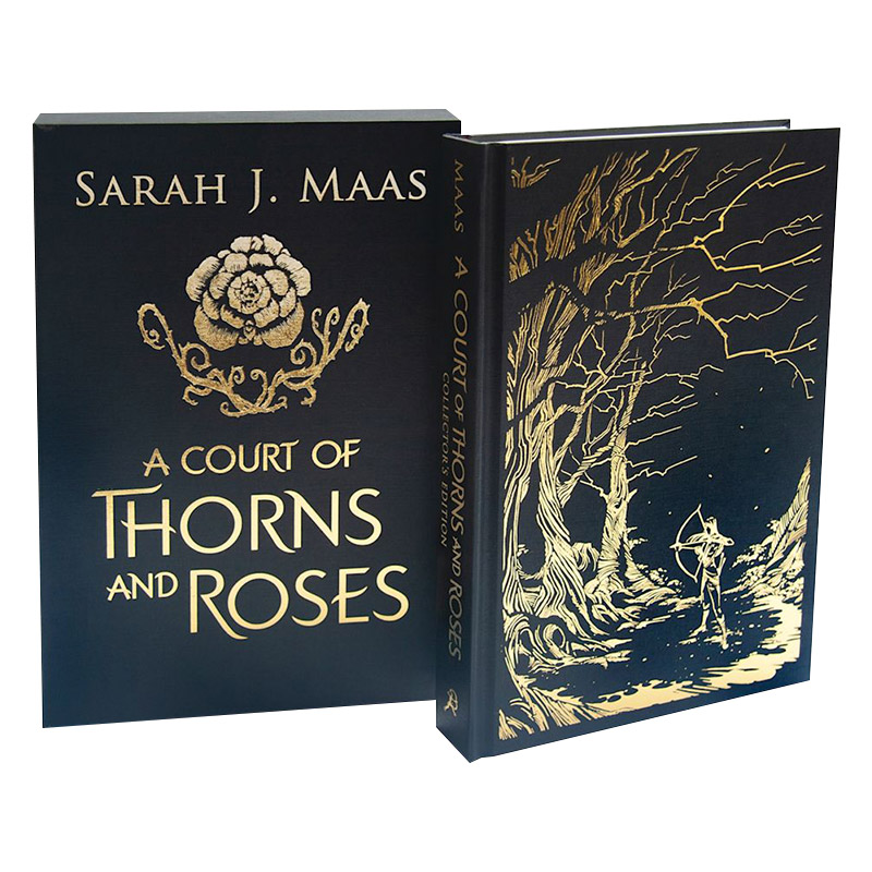 英文原版小说 A Court of Thorns and Roses Collector's Edition 仙灵王庭纪之荆棘与玫瑰 萨拉J马拉斯奇幻小说 英文版进口英语书