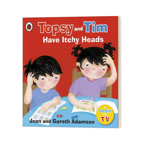 英文原版绘本 Topsy and Tim Have Itchy Heads 托普西和蒂姆生活体验系列 头发痒 英文版 进口英语原版书籍
